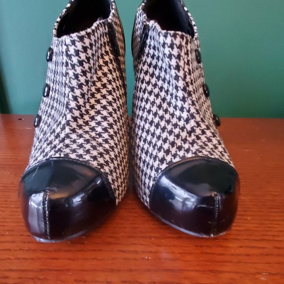 Bumper Womens houndstooth heels - Picture 7 of 8